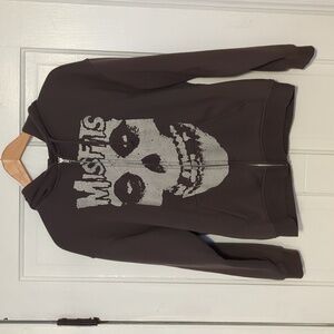 H&M Divided The Misfits Gray Hoodie Sweatshirt S